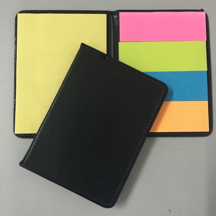 PU leather cover sticky notes box PU leather cover sticky notes box