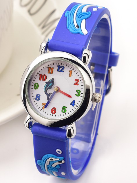Rubber Strap Lovely 3D Cartoon kids watch for Girls Boys Wrist Watch Rubber Strap Lovely 3D Cartoon kids watch for Girls Boys Wrist Watch