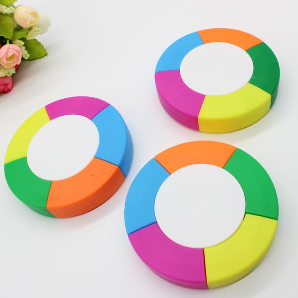 One sets rainbow customized brand highlighter pen One sets rainbow customized brand highlighter pen