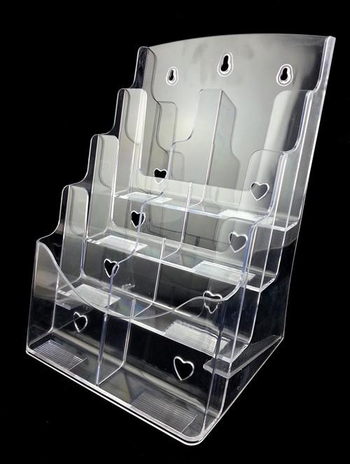 Clear Acrylic Plastic Brochure Holder For Leaflet Display Stand Clear Acrylic Plastic Brochure Holder For Leaflet Display Stand