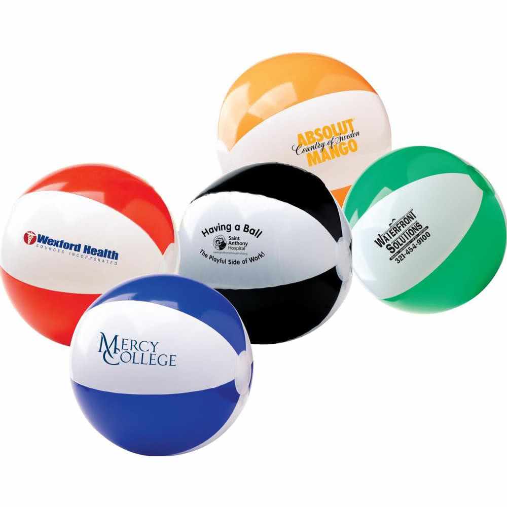 Custom PVC inflatable beach ball with logo printing Custom PVC inflatable beach ball with logo printing