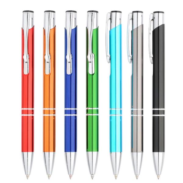 Custom Logo Promotional aluminum rod metal Ballpen Custom Logo Promotional aluminum rod metal Ballpen