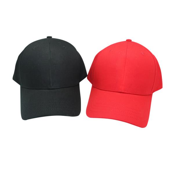 Factory supply custom logo cotton running red hat visor baseball cap Factory supply custom logo cotton running red hat visor baseball cap