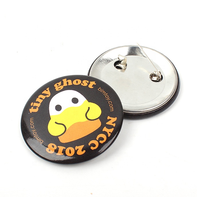 Custom making badge retractor clip safety pin badges button Custom making badge retractor clip safety pin badges button
