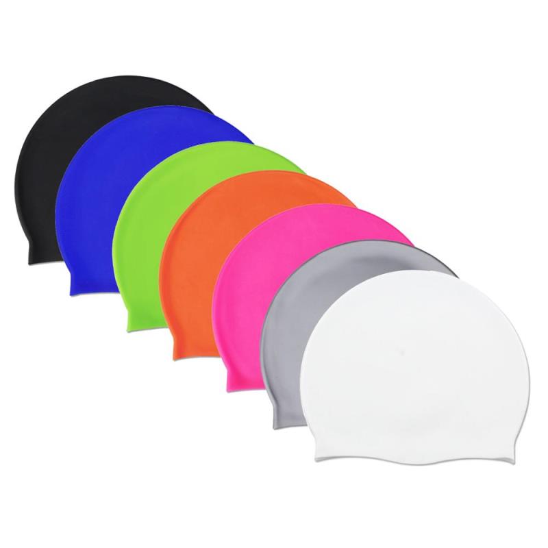 Premium Silicone Adult Swimming Caps Waterproof Swim Diving Hats Premium Silicone Adult Swimming Caps Waterproof Swim Diving Hats