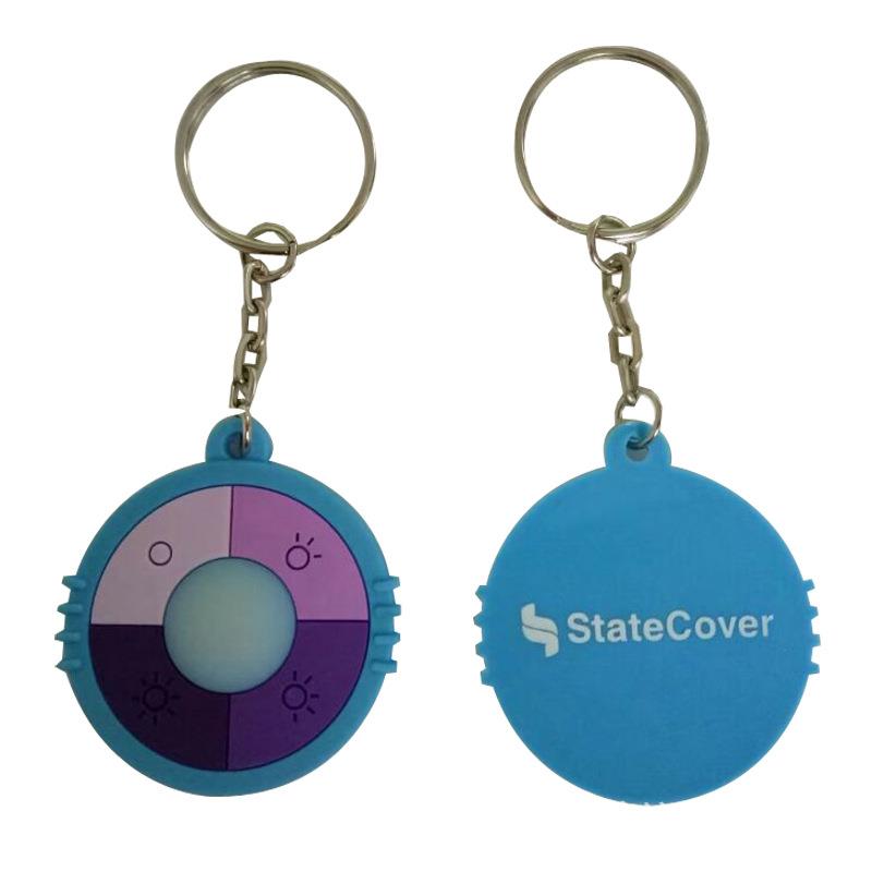 Color Changing UV Keyring-Medallions Color Changing UV Keyring-Medallions