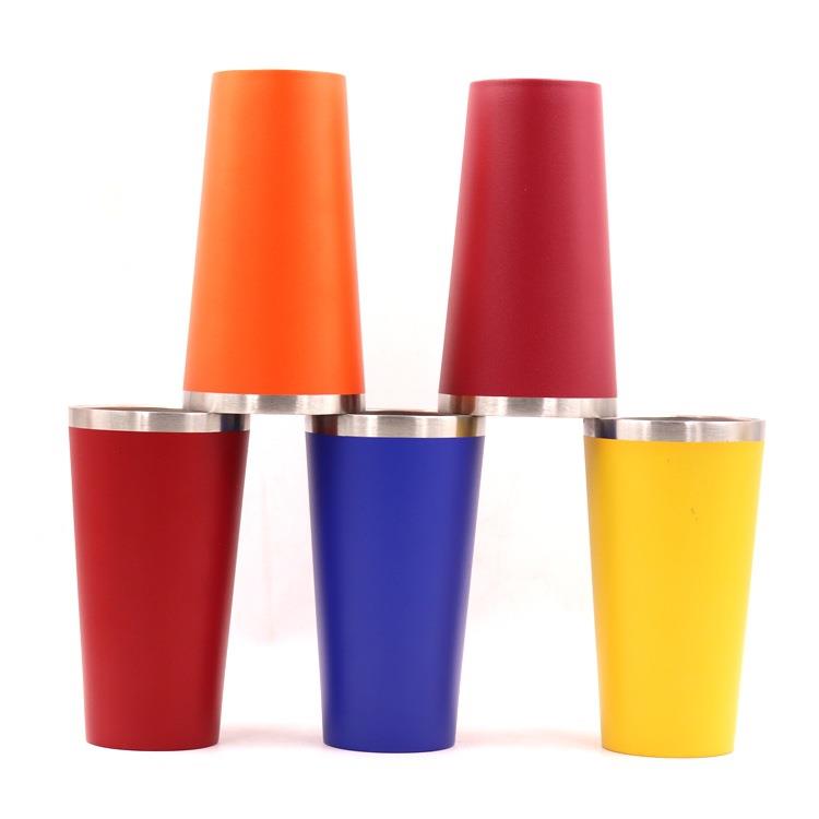 16oz Double Wall Beer Mug Vacuum Insulated Travel Mugs Stainless Steel Tumbler Cups With Lid 16oz Double Wall Beer Mug Vacuum Insulated Travel Mugs Stainless Steel Tumbler Cups With Lid