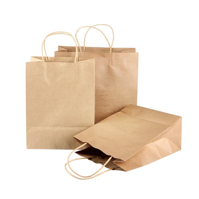 reusable custom shopping printed tote brown kraft paper luxury paper gift bag reusable custom shopping printed tote brown kraft paper luxury paper gift bag