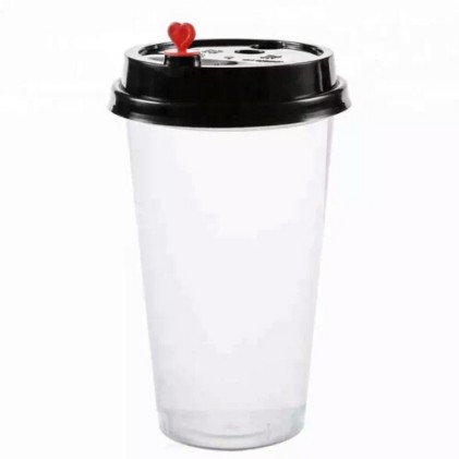 Plastic juice cup