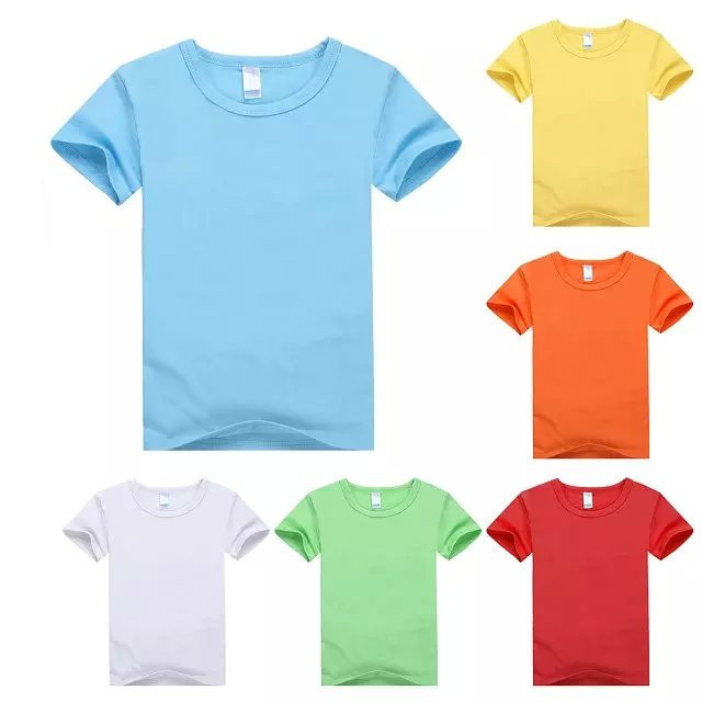 2019 New style kids bulk t shirt short sleeve children plain t shirt oem 2019 New style kids bulk t shirt short sleeve children plain t shirt oem