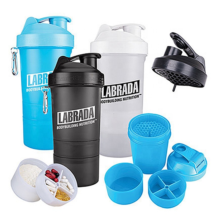 multi-function leak-proof plastic compartment fitness metal carabiner outdoor shaker joyshakers bottle multi-function leak-proof plastic compartment fitness metal carabiner outdoor shaker joyshakers bottle