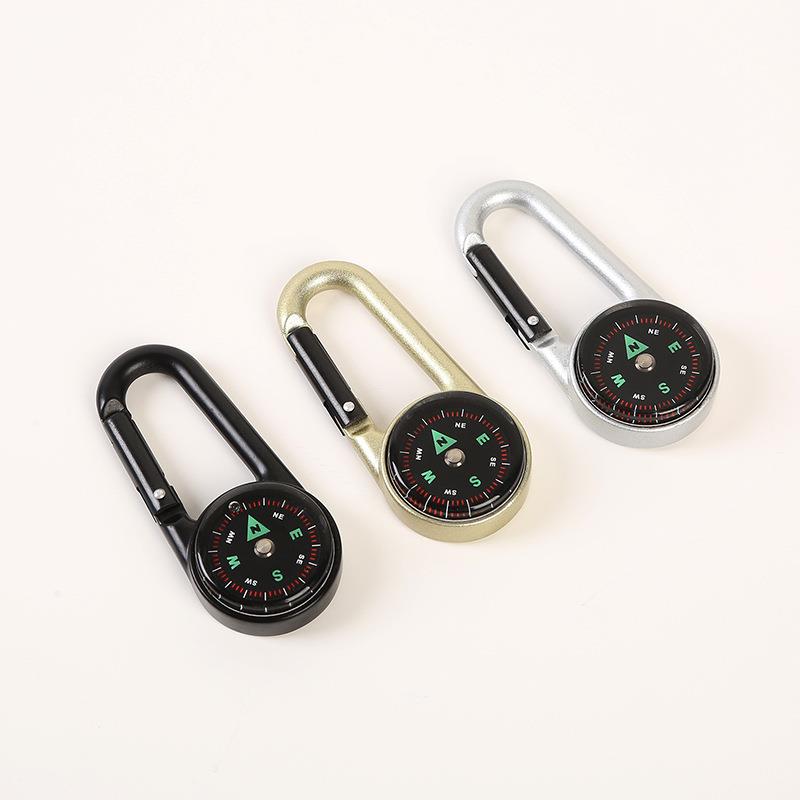 Mini carabiner metal compass Mini carabiner metal compass
