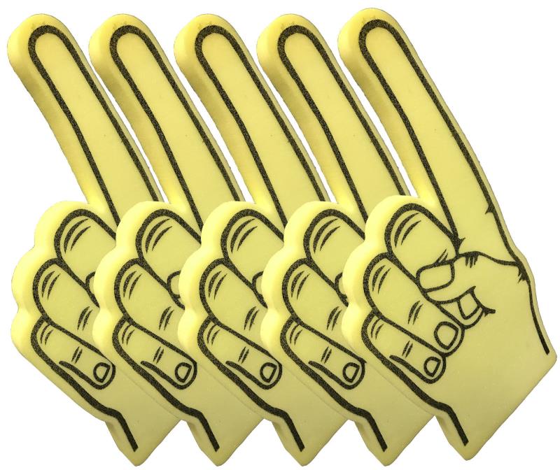 Promotional big custom shocker eva foam finger cheering hands for cheer Promotional big custom shocker eva foam finger cheering hands for cheer