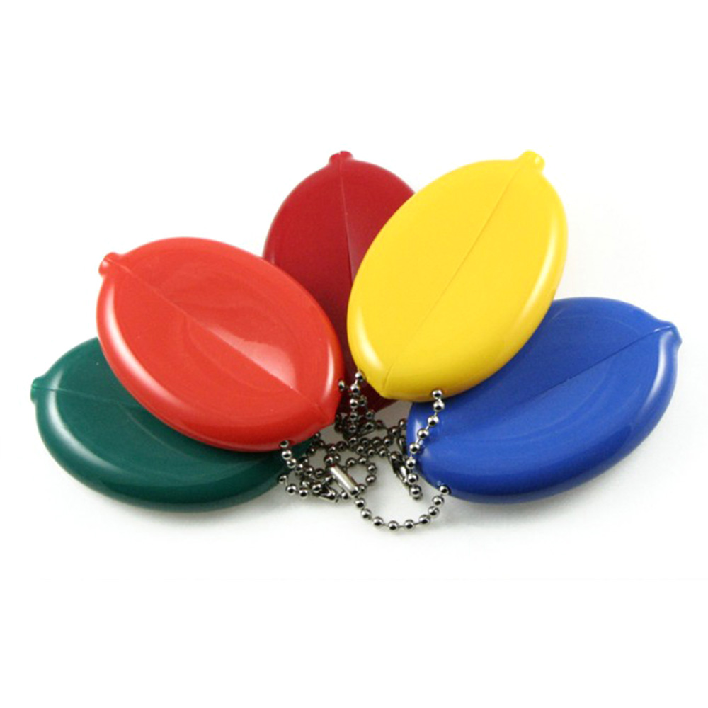 oval shape plastic squeeze coin holder oval shape plastic squeeze coin holder