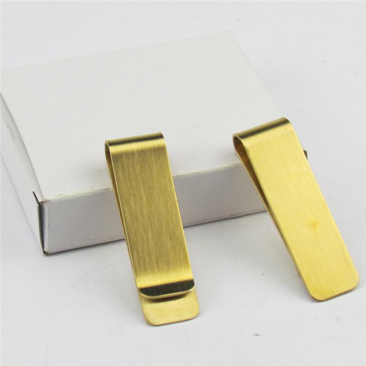Custom engraved company logo matte finish stainless steel money clip metal Custom engraved company logo matte finish stainless steel money clip metal