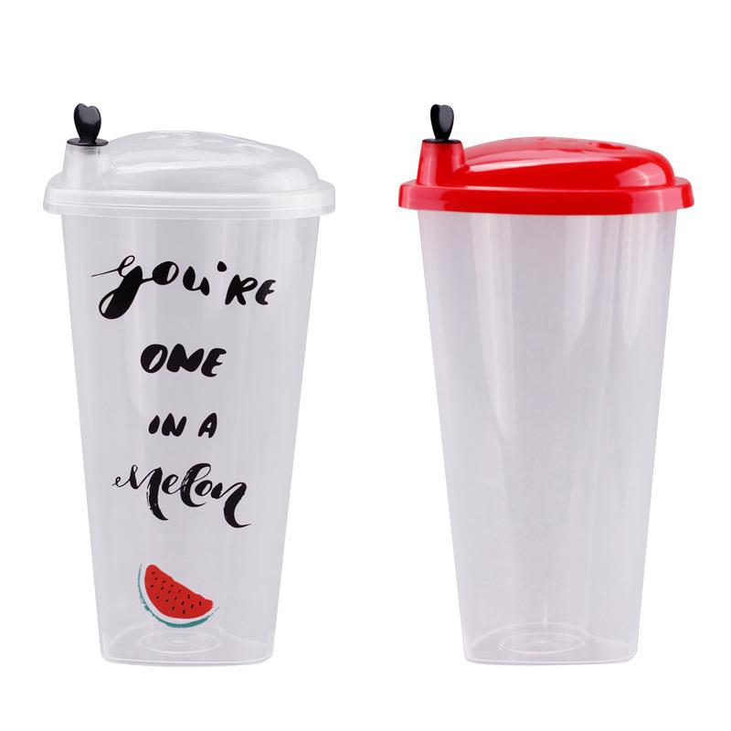 Custom Biodegradable Clear PLA Plastic Juice Cup Custom Biodegradable Clear PLA Plastic Juice Cup