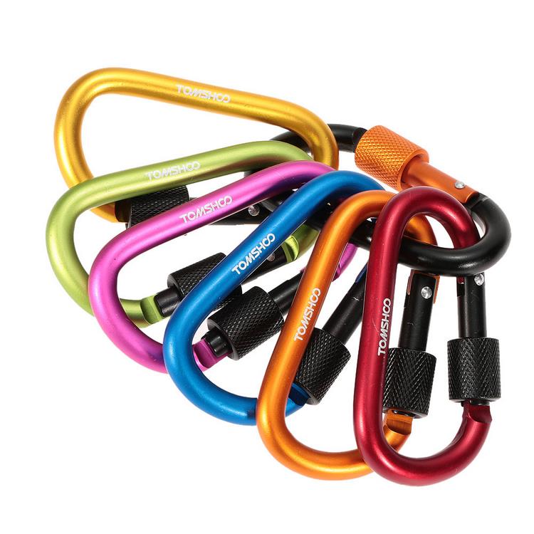 Customized Aluminum Locking Carabiner Customized Aluminum Locking Carabiner