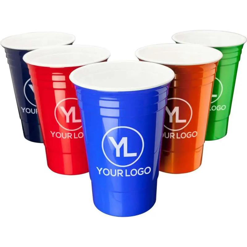 Reusable Advertising Logo custom printed 16 oz Classic Stadium Cup
