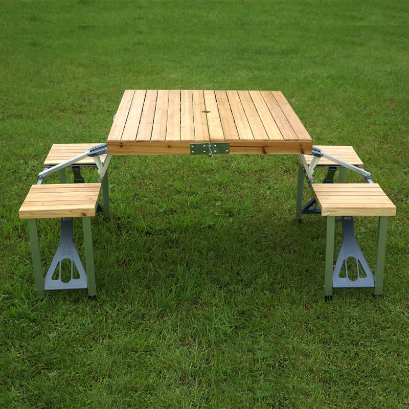 Wooden Folding Picnic Table And Chair Wooden Folding Picnic Table And Chair