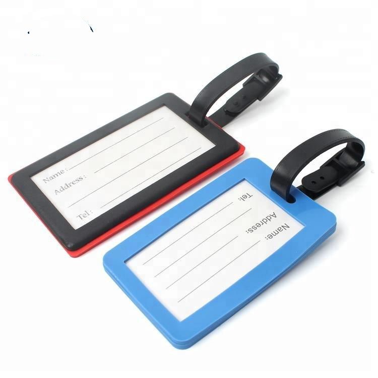 Wholesale Plastic Pvc Airline Luggage Bag Tags With Loop Wholesale Plastic Pvc Airline Luggage Bag Tags With Loop