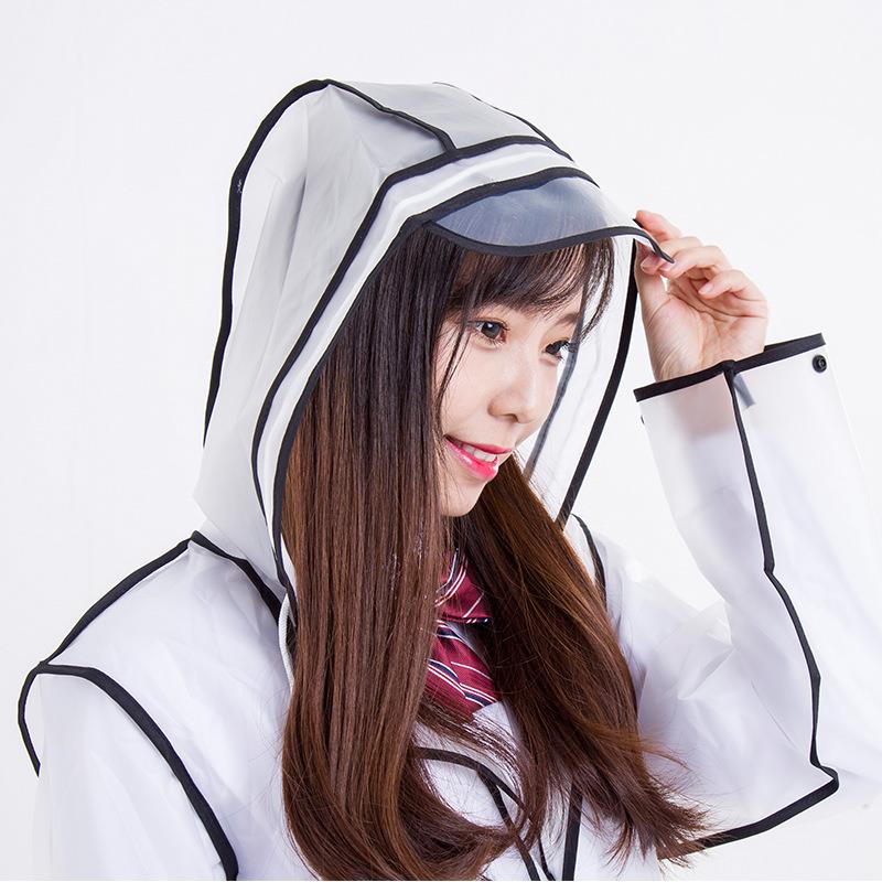 Fashion Outdoor Waterproof EVA Raincoats with caps Rainwear For Adults Fashion Outdoor Waterproof EVA Raincoats with caps Rainwear For Adults