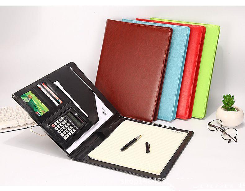 A4 Business Multifunctional Folder Cortical Belt Calculator Office A4 Business Multifunctional Folder Cortical Belt Calculator Office