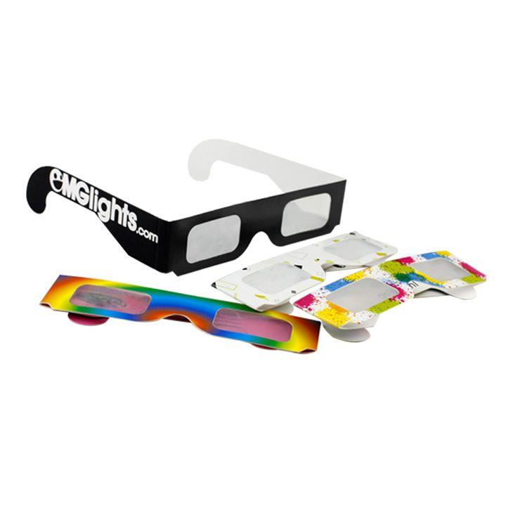 Paper Cardboard 3d Fireworks Glasses Diffraction Glasses Paper Cardboard 3d Fireworks Glasses Diffraction Glasses