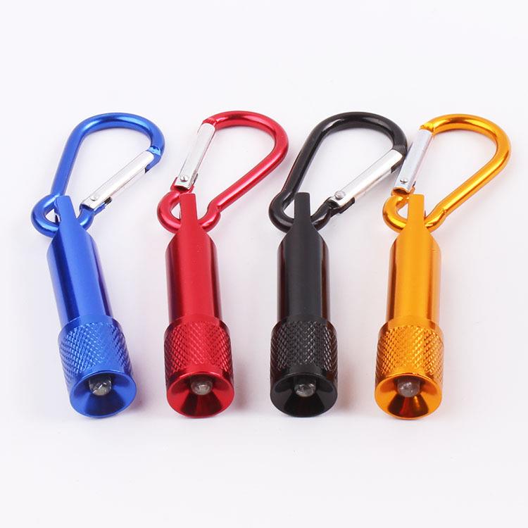 Aluminum led keychain light with carabiner Aluminum led keychain light with carabiner