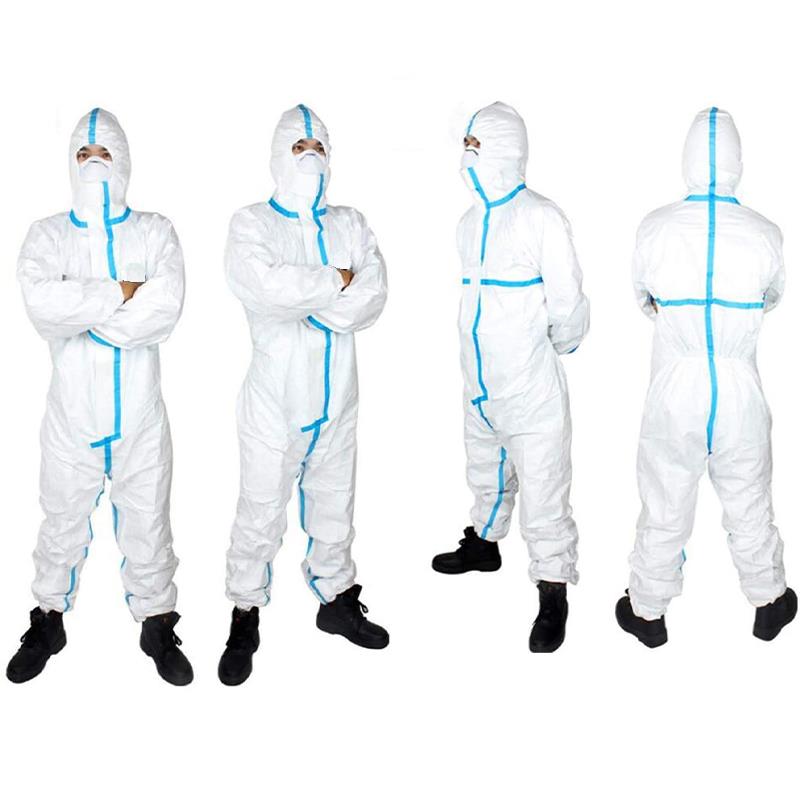 EN14126 disposable coverall CE Medical protective suit EN14126 disposable coverall CE Medical protective suit