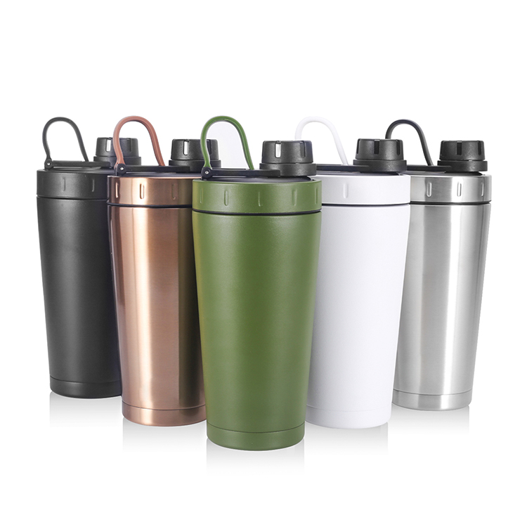 Double Wall Traveling Stainless Steel Vacuum Sport Water Bottle Shaker Double Wall Traveling Stainless Steel Vacuum Sport Water Bottle Shaker