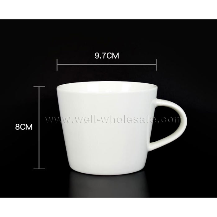 360ML conical ceramic cup 360ML conical ceramic cup