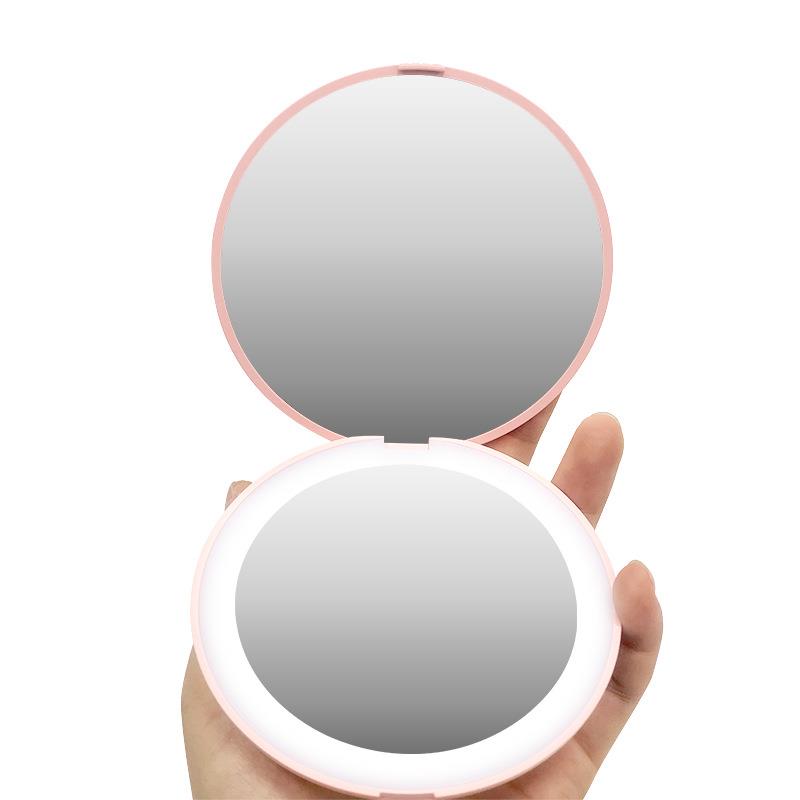 LED compact makeup mirror portable lighted bag mirror LED compact makeup mirror portable lighted bag mirror
