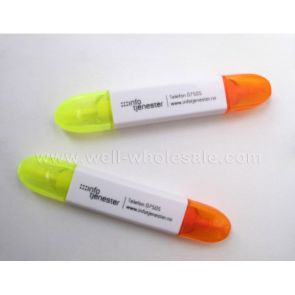 Double-headed highlighters Double-headed highlighters