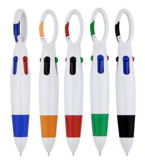 Rubber Grip Carabiner Pen Keychain Ball Pen Carabiner Multi-color 4 color ink Ball Pen Rubber Grip Carabiner Pen Keychain Ball Pen Carabiner Multi-color 4 color ink Ball Pen