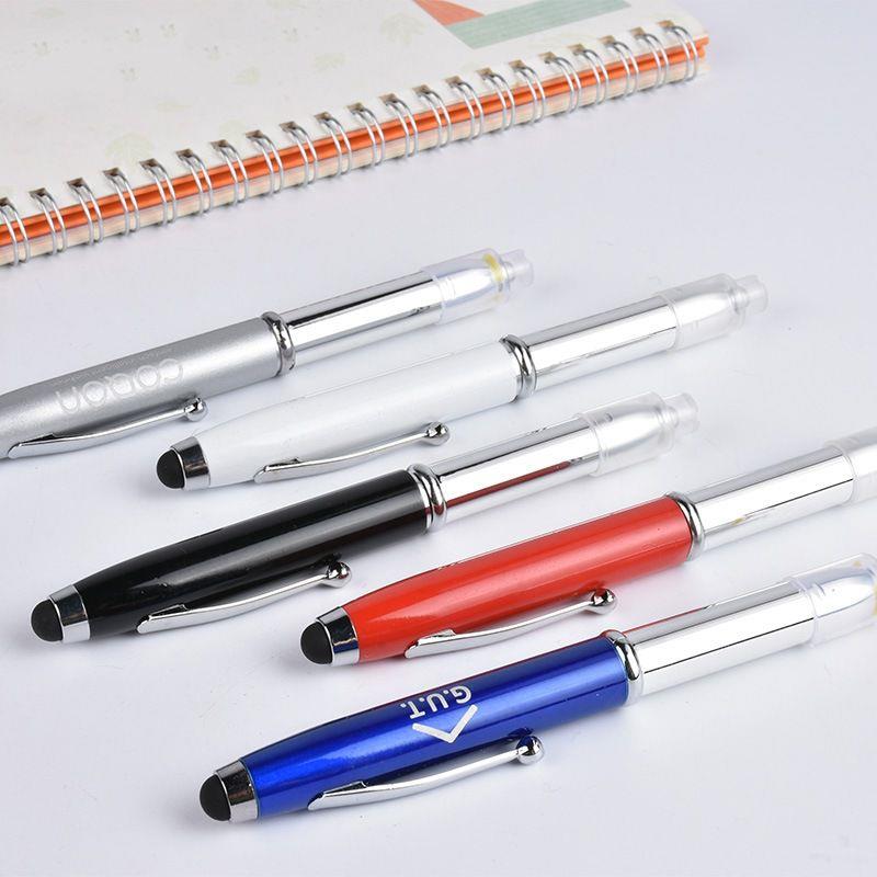 Promotional 3 in 1 multifunctional led torch light pen with stylus light tip ball pen Promotional 3 in 1 multifunctional led torch light pen with stylus light tip ball pen