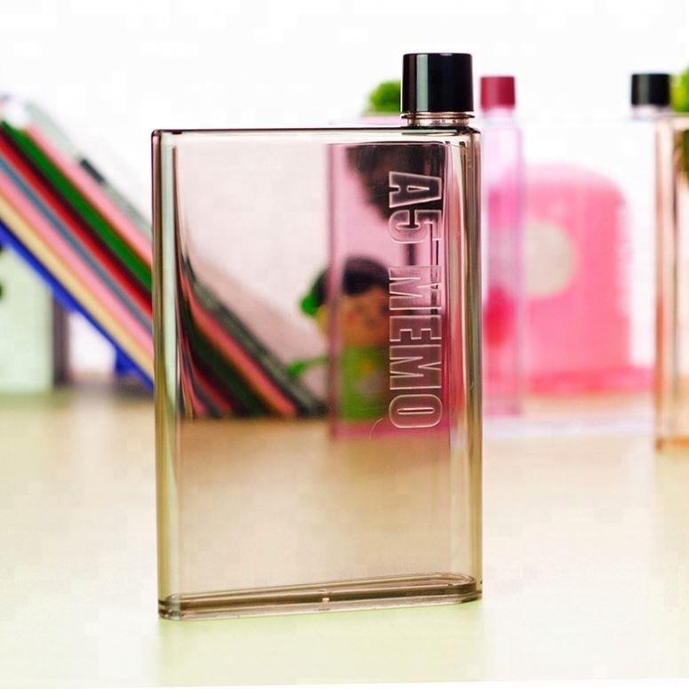 factory price A5 size Plastic Flat water bottle factory price A5 size Plastic Flat water bottle