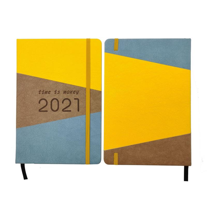 Custom logo 2021 planner daily planner 365 days agenda
