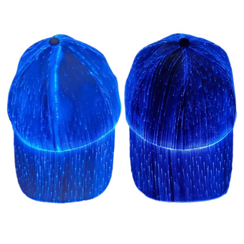 LED Baseball Cap 7 Colors Glow Hat Unisex DJ Light Up Rave Fiber Optic LED Hats LED Baseball Cap 7 Colors Glow Hat Unisex DJ Light Up Rave Fiber Optic LED Hats