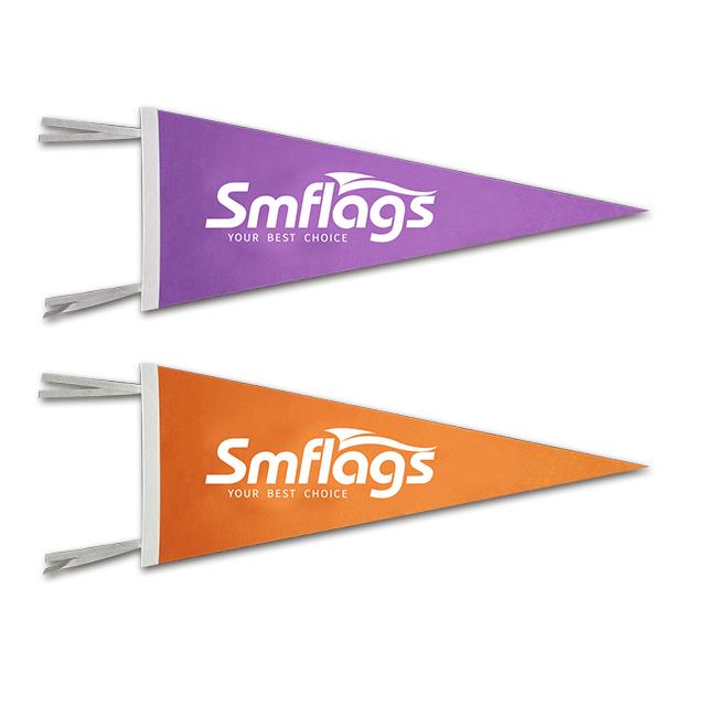 Colored felt pennant Colored felt pennant