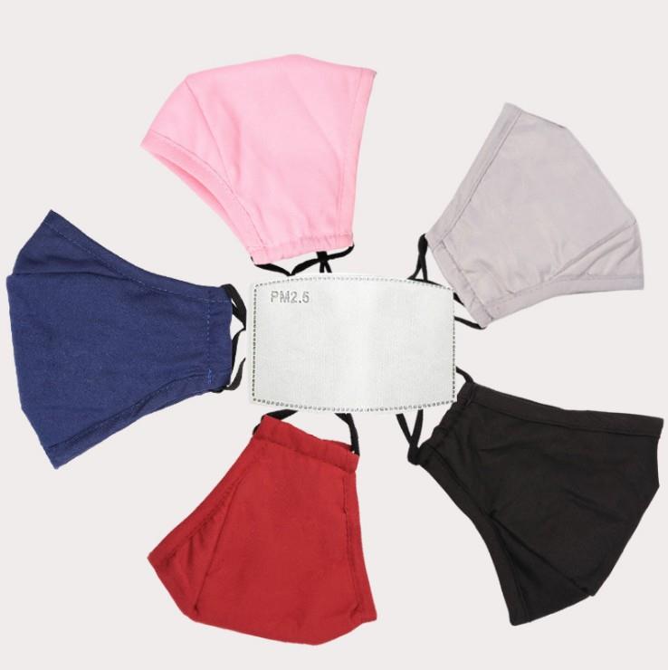 Men women cotton mask reusable 4 layers custom logo printed face mask Men women cotton mask reusable 4 layers custom logo printed face mask
