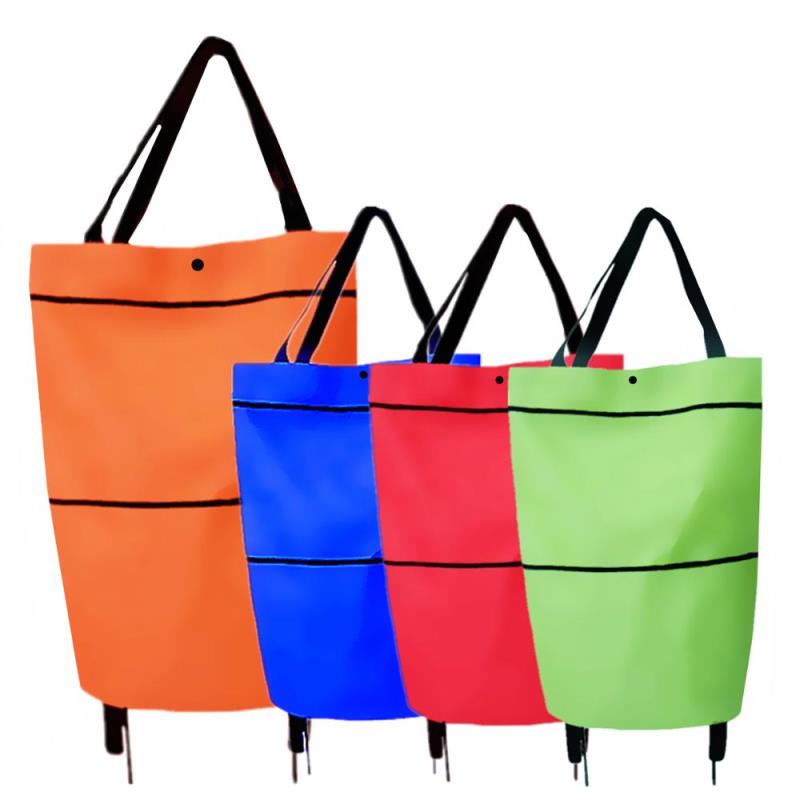 customized folding grocery trolley shopping bags wheels vegetable customized folding grocery trolley shopping bags wheels vegetable