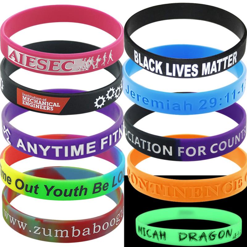 Customized silicone wristband professional silicone bracelet Customized silicone wristband professional silicone bracelet