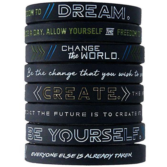 Custom Promotional Silicon Bracelet Custom Promotional Silicon Bracelet