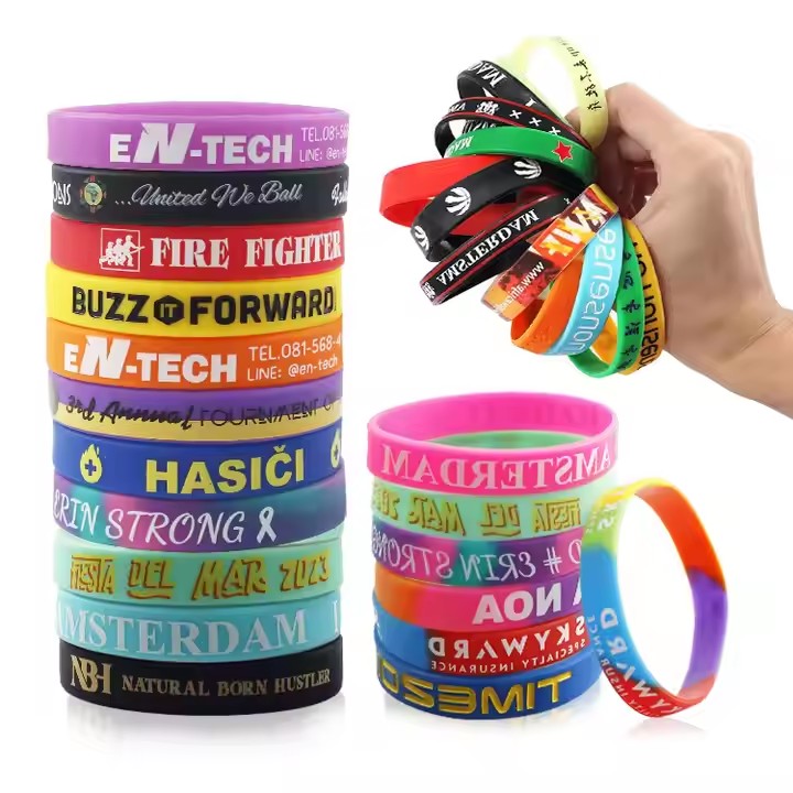 Professional Design Logo Silicone Rubber Bracelet Wholesale Silicone Bracelet Wristband Printing Custom Silicone Wrist Band Professional Design Logo Silicone Rubber Bracelet Wholesale Silicone Bracelet Wristband Printing Custom Silicone Wrist Band