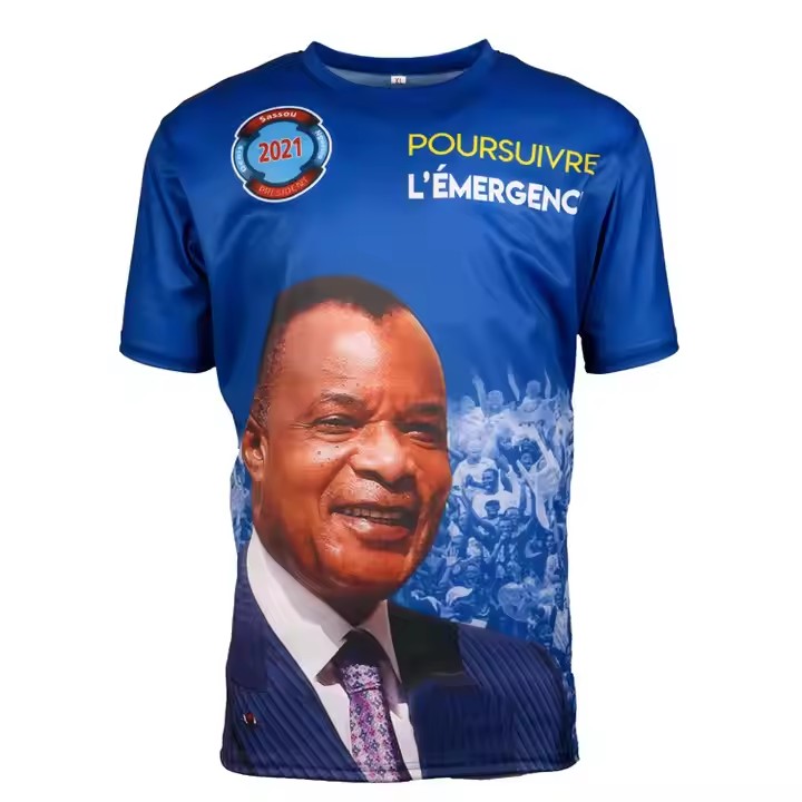Custom Logo Short Sleeve 100% Polyester 120gsm Political Campaign Election Items Cheap Election Tshirt Custom Logo Short Sleeve 100% Polyester 120gsm Political Campaign Election Items Cheap Election Tshirt