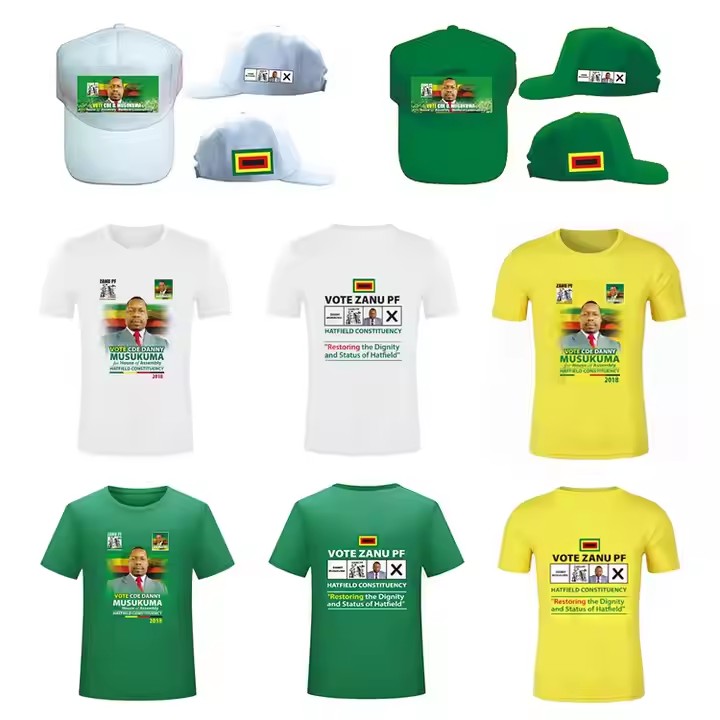 Customized Logo Short Sleeve 100% Polyester Political Campaign Election Items Cheap Election Tshirt Customized Logo Short Sleeve 100% Polyester Political Campaign Election Items Cheap Election Tshirt